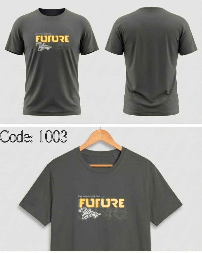 Future You Dark Grey T-Shirt