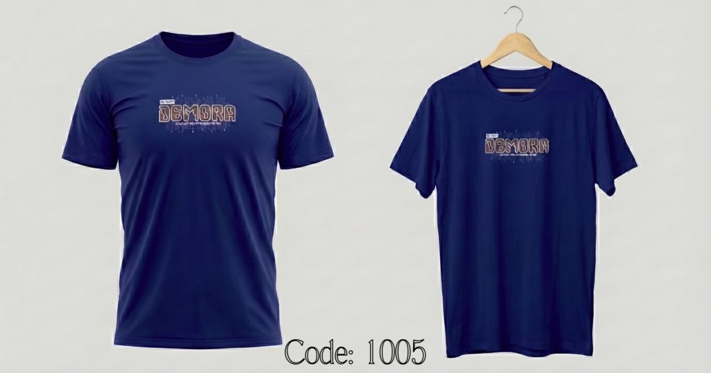 Demora Navy Blue T-Shirt