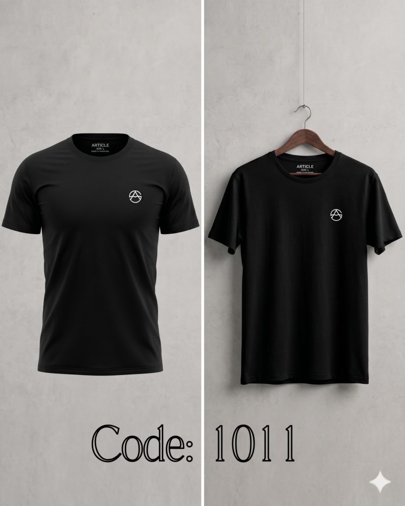 Black Essential T-Shirt