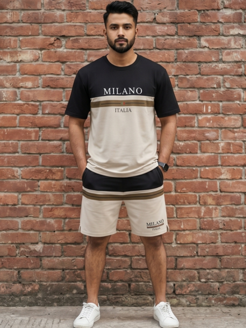 Milano Italia Beige/Black Set